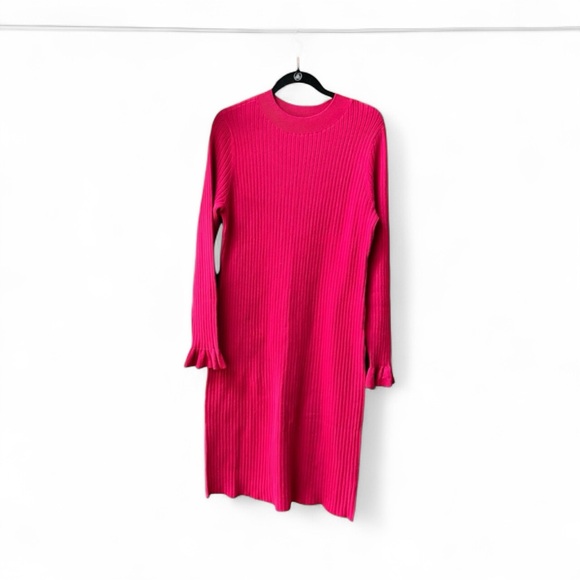 NWOT Women’s Rachel Parcell Red Knit Dress XXL - Picture 2 of 8